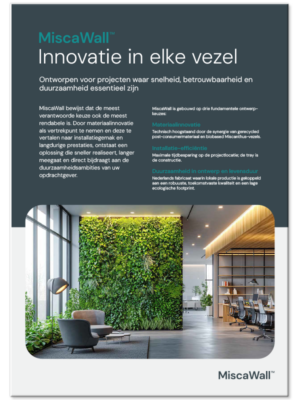 Brochure MiscaWall en néerlandais