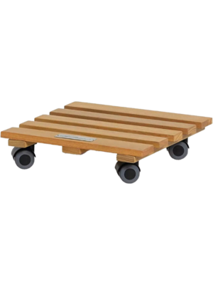Lechuza Coaster Natural Wood