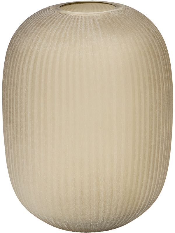 Vase Rough Groove Cut