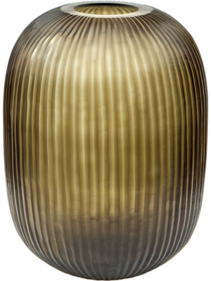 Vase Rough Groove Cut